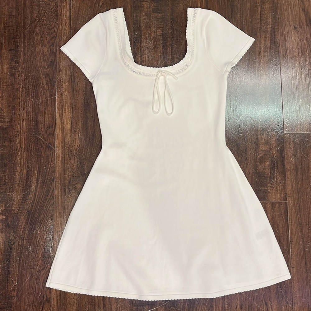 Meshki Georgia Pointelle knit mini dress - Picture 3 of 7